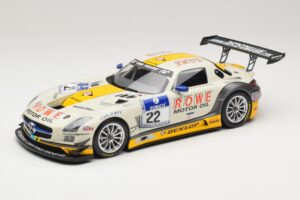 Mercedes SLS AMG GT3 #22 Graf / Jager Rowe Racing 24 Hours of Nurburgring 2013 Minichamps 1:18 151133122 Kov
