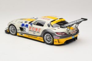Mercedes SLS AMG GT3 #22 Graf / Jager Rowe Racing 24 Hours of Nurburgring 2013 Minichamps 1:18 151133122 Kov – obrázok 5 z 6