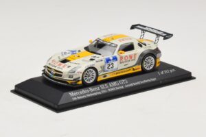 Mercedes SLS AMG GT3 #23 Rowe Racing Arnold / Roloff Nurburgring 24 Hours 2013 Minichamps 1:43 410133223 Kov – obrázok 2 z 4