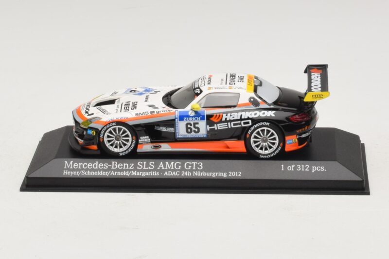 Mercedes SLS AMG GT3 #65 Hankook 24 Hours of Nurburgring 2012 Minichamps 1:43 Mercedes SLS AMG GT3 #65 Hankook 24 Hours of Nurburgring 2012 Minichamps 1:43 437123265 Kov