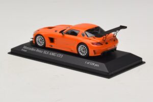 Mercedes SLS AMG GT3 Street Orange Minichamps 1:43 410113204 Kov – obrázok 3 z 4