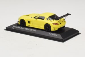 Mercedes SLS AMG GT3 Žltá Minichamps 1:43 410113201 Kov – obrázok 3 z 4