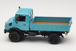 Mercedes Unimog 1300 L Valník Modrý Minichamps 1:43 439033020 Kov – obrázok 3 z 6