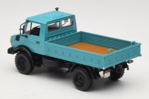 Mercedes Unimog 1300 L Valník Modrý Minichamps 1:43 439033020 Kov – obrázok 5 z 6
