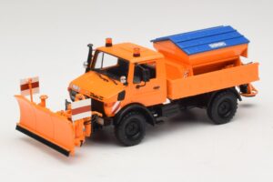 Mercedes Unimog 1300 L Snežný Pluh Oranžová Minichamps 1:43 439033060 Kov