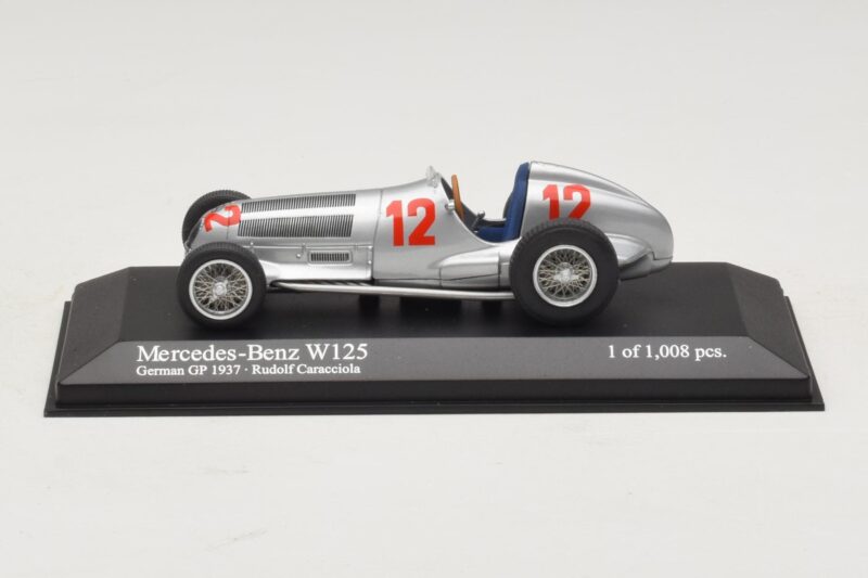 Mercedes W125 R. Caracciola German GP 1937 Minichamps 1:43 Mercedes W125 R. Caracciola German GP 1937 Minichamps 1:43 400370012 Kov