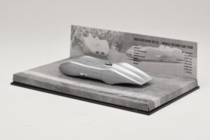 Mercedes W125 R. Caracciola World Record Car 1938 Minichamps 1:43 400383800 Kov – obrázok 3 z 5