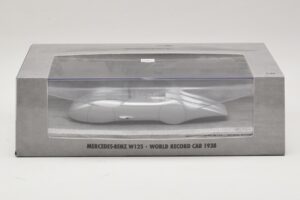 Mercedes W125 R. Caracciola World Record Car 1938 Minichamps 1:43 400383800 Kov – obrázok 5 z 5