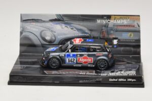 Mini Cooper #142 Von Bohlen / F. Grohs Schirra Motorsport Nurburgring 24 Hours 2011 Minichamps 1:43 Mini Cooper #142 Von Bohlen / F. Grohs Schirra Motorsport Nurburgring 24 Hours 2011 Minichamps 1:43 43112142 Kov