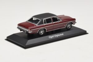 Opel Diplomat B Tmavo Červený Maxichamps 1:43 940046071 Kov – obrázok 2 z 4