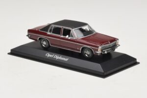 Opel Diplomat B Tmavo Červený Maxichamps 1:43 940046071 Kov – obrázok 3 z 4