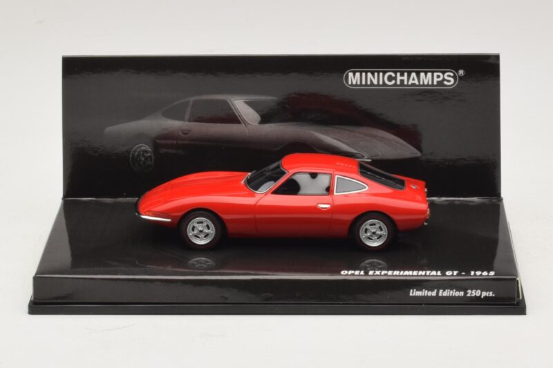 Opel Experimental GT Červený Minichamps 1:43 437045020 Kov