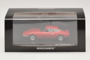 Opel Experimental GT Červený Minichamps 1:43 437045020 Kov – obrázok 4 z 4