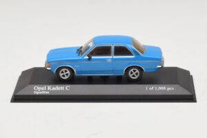Opel Kadett C Modrý Minichamps 1:43 400048101 Kov