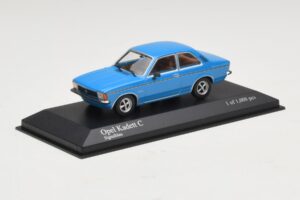 Opel Kadett C Modrý Minichamps 1:43 400048101 Kov – obrázok 2 z 4