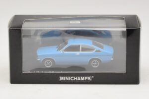 Opel Kadett C Coupe Modrý Minichamps 1:43 430045628 Kov – obrázok 4 z 4