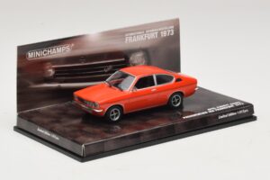 Opel Kadett C Kupé Prezentácia IAA Frankfurt Červený Minichamps 1:43 436045620 Kov – obrázok 2 z 4