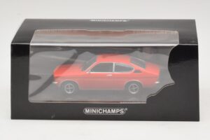 Opel Kadett C Kupé Prezentácia IAA Frankfurt Červený Minichamps 1:43 436045620 Kov – obrázok 4 z 4