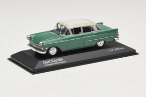 Opel Kapitan A Zelený Minichamps 1:43 400048001 Kov – obrázok 2 z 4