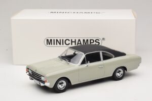 Opel Rekord C Kupé Sivá Minichamps 1:18 107047022 Živica – obrázok 6 z 6