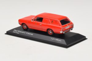 Opel Rekord Caravan Norwegian Post Minichamps 1:43 433046195 Kov – obrázok 3 z 4