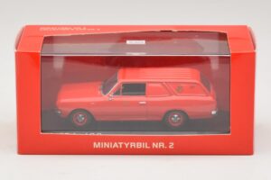 Opel Rekord Caravan Norwegian Post Minichamps 1:43 433046195 Kov – obrázok 4 z 4