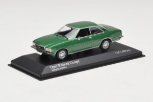 Opel Rekord D Kupé Zelený Metalický Minichamps 1:43 400044022 Kov – obrázok 2 z 4