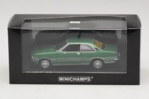 Opel Rekord D Kupé Zelený Metalický Minichamps 1:43 400044022 Kov – obrázok 4 z 4