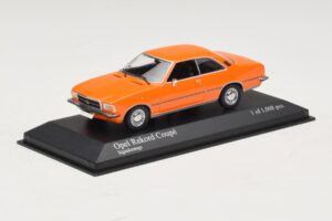 Opel Rekord D Kupé Oranžový Minichamps 1:43 400044024 Kov – obrázok 2 z 4