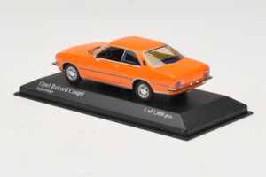 Opel Rekord D Kupé Oranžový Minichamps 1:43 400044024 Kov – obrázok 3 z 4