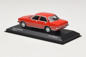 Opel Rekord D Červený Minichamps 1:43 400044004 Kov – obrázok 3 z 4