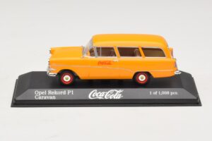 Opel Rekord P1 Caravan Coca-Cola Minichamps 1:43 430043270 Kov