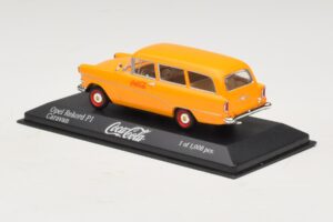Opel Rekord P1 Caravan Coca-Cola Minichamps 1:43 430043270 Kov – obrázok 3 z 4
