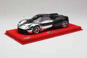 Pagani Huayra Chrome Silver Jedinečný Kus BBR 1:18 P1873CM Živica