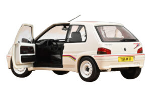 Peugeot 106 Rallye 1.3 Biely Norev 1:18 184920 Kov – obrázok 2 z 3