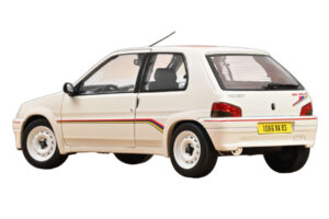 Peugeot 106 Rallye 1.3 Biely Norev 1:18 184920 Kov – obrázok 3 z 3