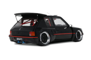 Peugeot 205 Khyzyl Saleem Čierny Otto 1:18 OT1257 Živica – obrázok 2 z 5