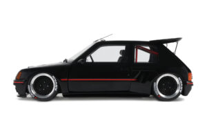 Peugeot 205 Khyzyl Saleem Čierny Otto 1:18 OT1257 Živica – obrázok 3 z 5