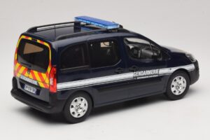 Peugeot Partner Gendarmerie Tmavo Modrý Norev 1:18 184890 Kov – obrázok 2 z 6