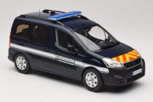 Peugeot Partner Gendarmerie Tmavo Modrý Norev 1:18 184890 Kov – obrázok 4 z 6