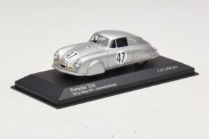 Porsche 356 #47 Sauerwein / Brunet 24 Hours of Le Mans 1951 Minichamps 1:43 400516747 Kov – obrázok 2 z 4