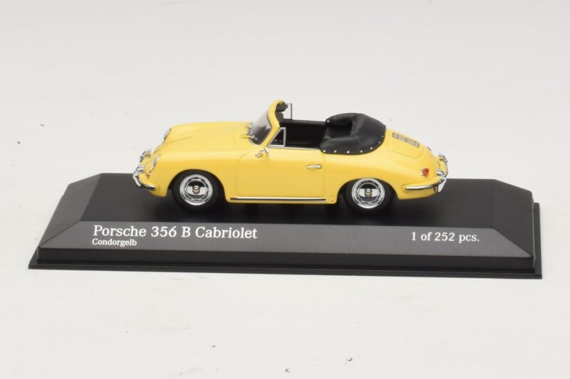 Porsche 356 B Kabriolet Žltý Minichamps 1:43 Porsche 356 B Kabriolet Žltý Minichamps 1:43 400064334 Kov