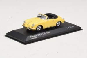 Porsche 356 B Kabriolet Žltý Minichamps 1:43 400064334 Kov – obrázok 2 z 4