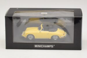 Porsche 356 B Kabriolet Žltý Minichamps 1:43 400064334 Kov – obrázok 4 z 4