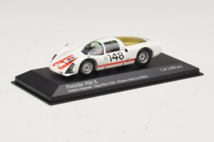 Porsche 906 K Scuderia Filipinetti #148 W. Mairesse / H. Muller Targa Florio Winners 1966 Minichamps 1:43 400666648 Kov – obrázok 2 z 4