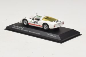 Porsche 906 K Scuderia Filipinetti #148 W. Mairesse / H. Muller Targa Florio Winners 1966 Minichamps 1:43 400666648 Kov – obrázok 3 z 4