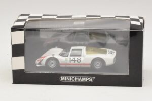 Porsche 906 K Scuderia Filipinetti #148 W. Mairesse / H. Muller Targa Florio Winners 1966 Minichamps 1:43 400666648 Kov – obrázok 4 z 4