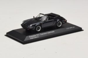 Porsche 911 930 Carrera Cabriolet Sivá Metalíza Minichamps 1:43 430062037 Kov – obrázok 2 z 4