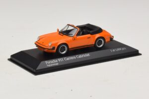 Porsche 911 930 Carrera Cabriolet Oranžová Minichamps 1:43 430062038 Kov – obrázok 2 z 4