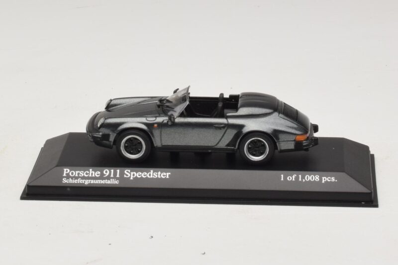 Porsche 911 930 Speedster Sivá Metalíza Minichamps 1:43 Porsche 911 930 Speedster Sivá Metalíza Minichamps 1:43 430066135 Kov